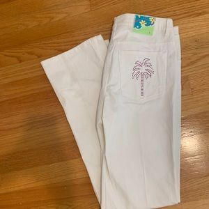 RARE Lilly Pulitzer White Pants